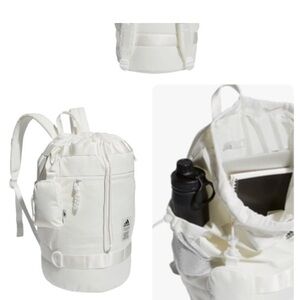 Adidas Cream Mesh Bag